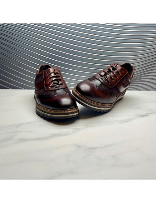 BLUCHER textil cuero