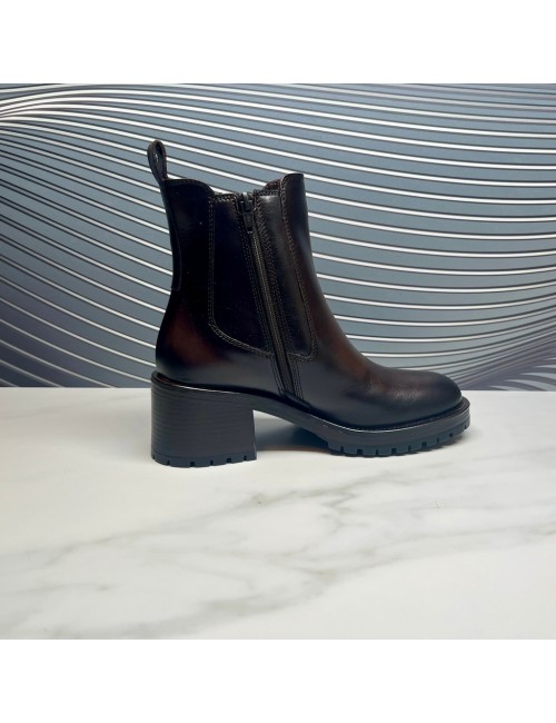 BOTIN cremallera marron