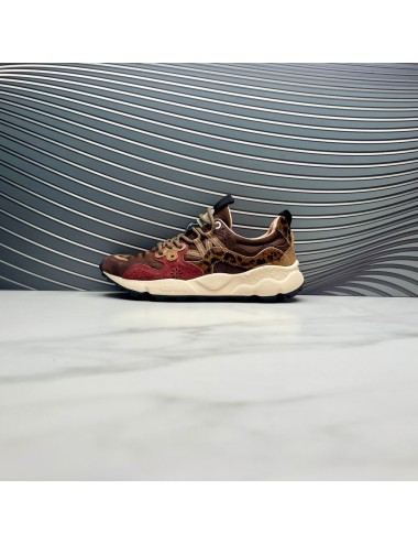 SNEAKER marron burdeos leo