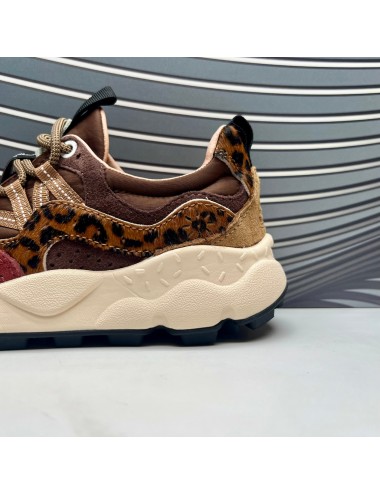 SNEAKER marron burdeos leo