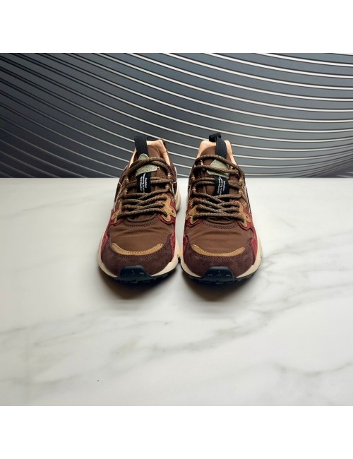 SNEAKER marron burdeos leo