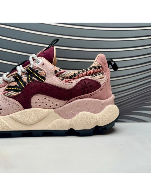 SNEAKER burdeos rosa nude