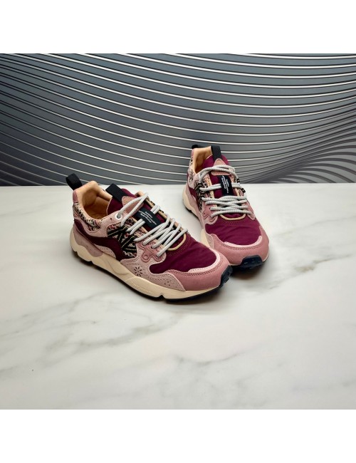 SNEAKER burdeos rosa nude