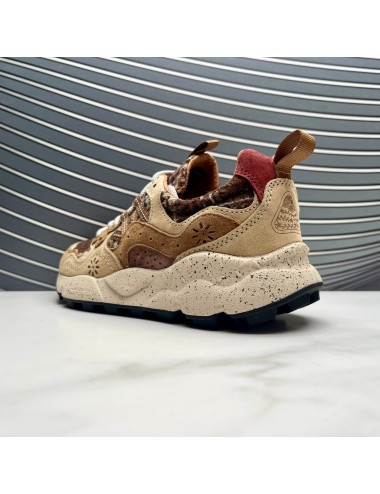 SNEAKER TEXTURA taupe camel
