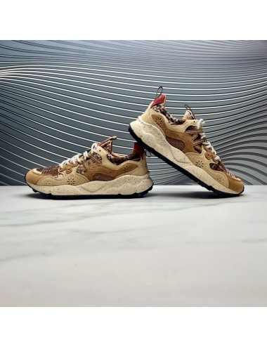 SNEAKER TEXTURA taupe camel