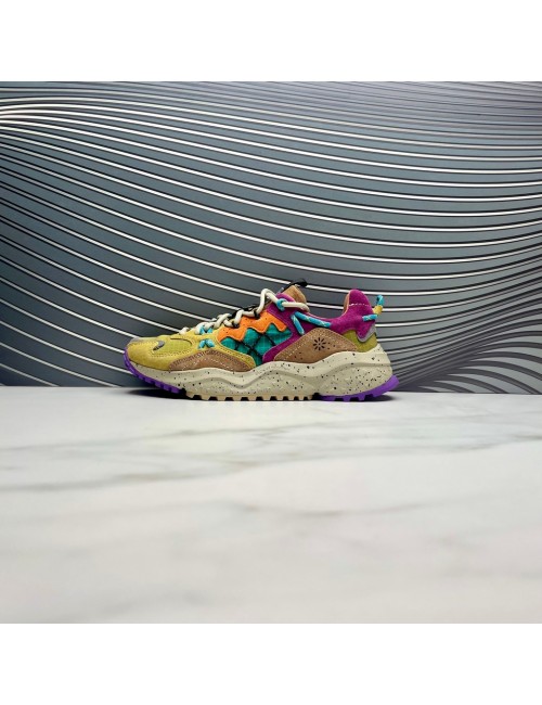 SNEAKER PLATAFORMA verde mora