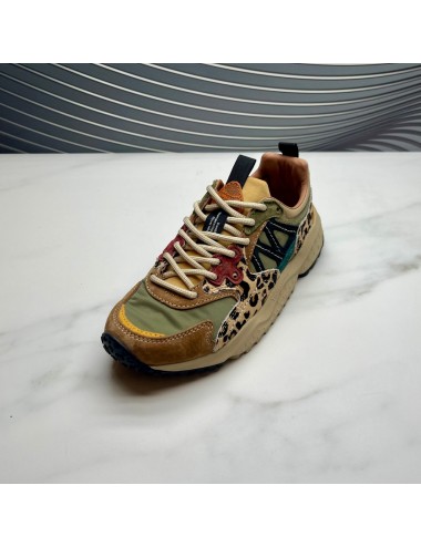 SNEAKER PLATAFORMA camel leo