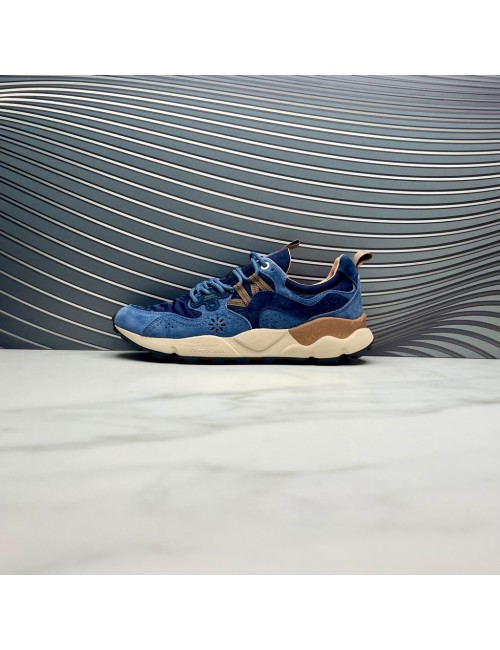 SNEAKER marino azul cuero