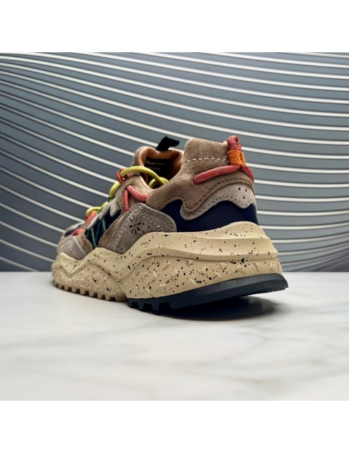 SUPER SNEAKER camel azul