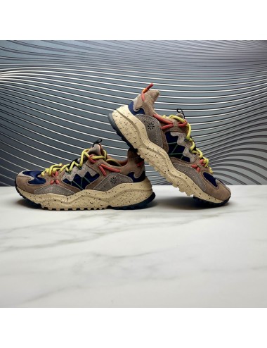 SUPER SNEAKER camel azul