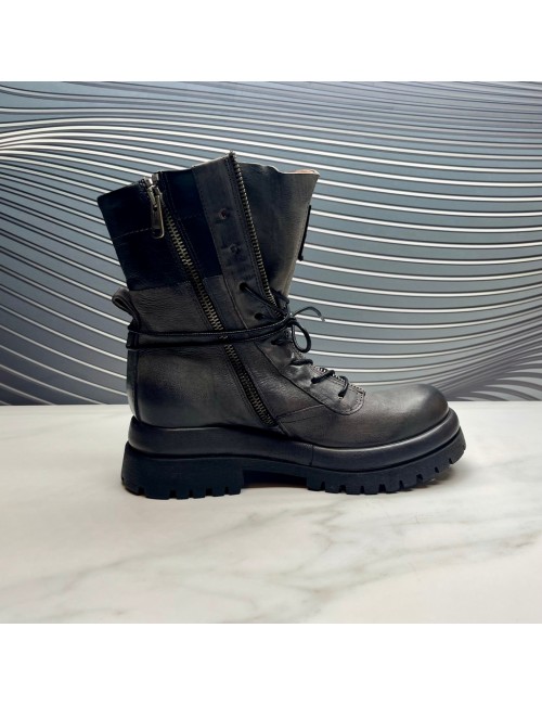SUPER botin cordon gris