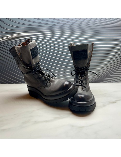 SUPER botin cordon gris