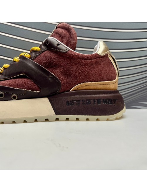 SUPER SNEAKER marron burdeos