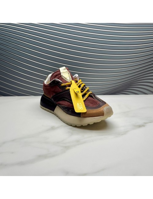 SUPER SNEAKER marron burdeos