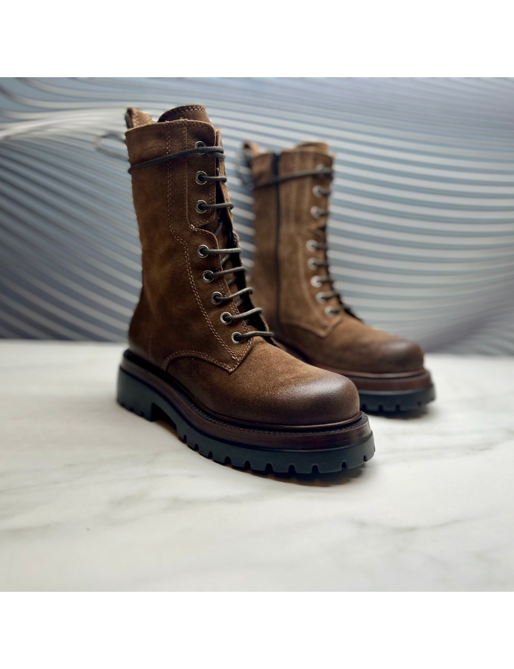 BOTIN MULTICORDON CUERO