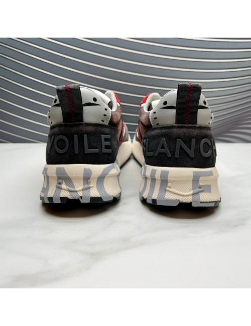 SUPER SNEAKER gris rojo