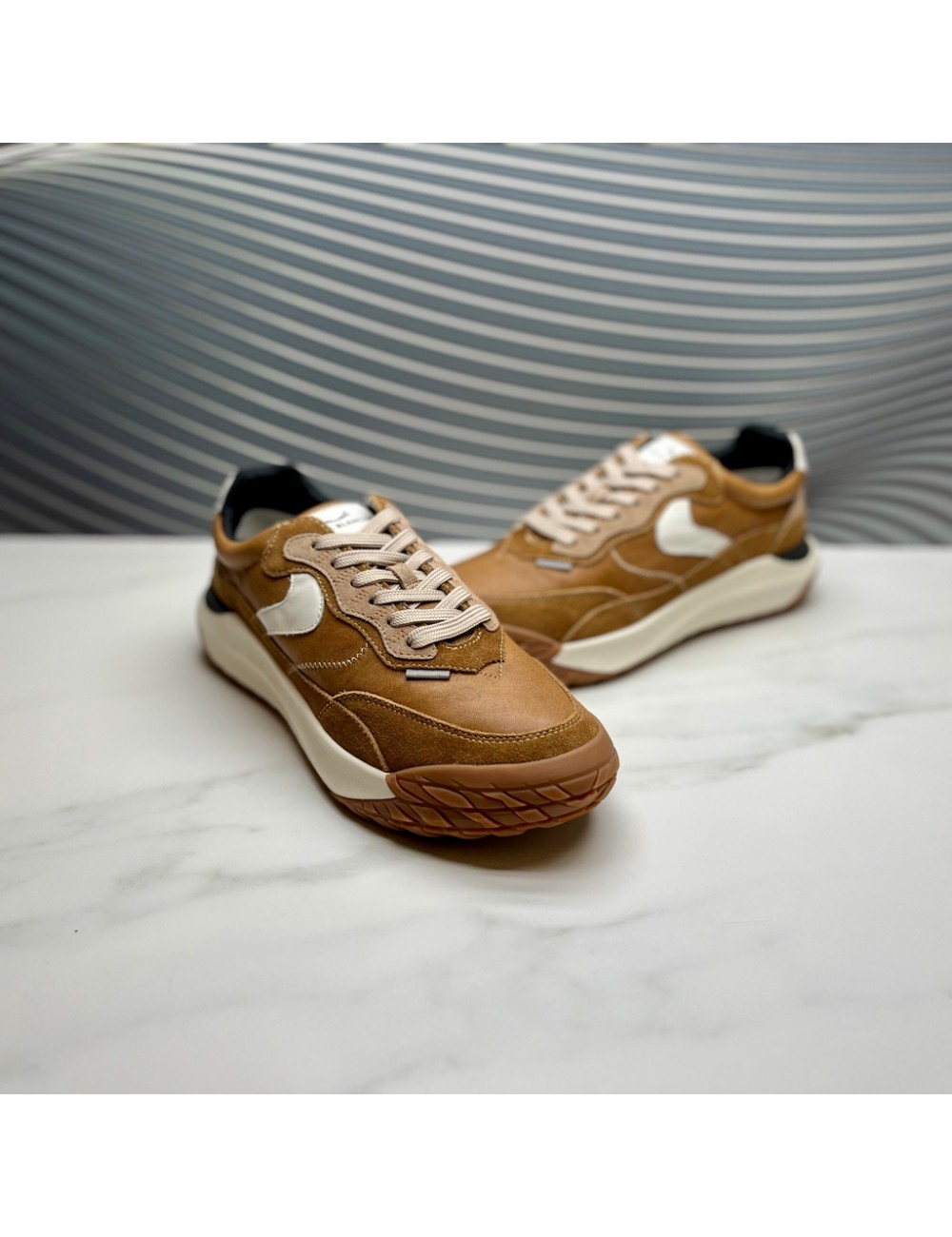 SUPER SNEAKER cuero