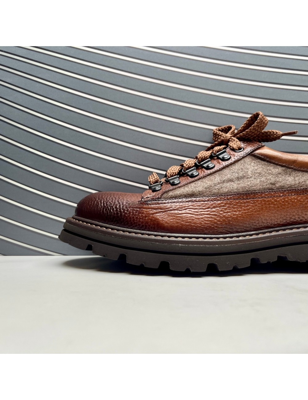 BLUCHER textil cuero
