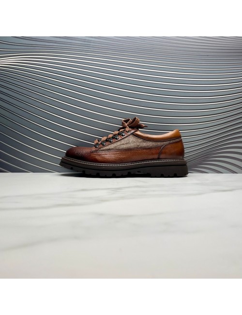 BLUCHER textil cuero
