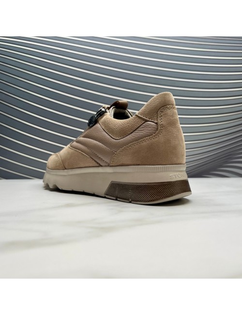 DEPORTIVO cremallera taupe
